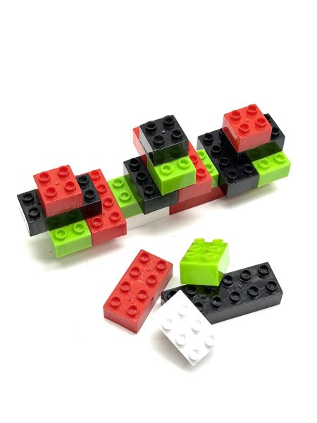 ليجو أسطوانة 50قطعة