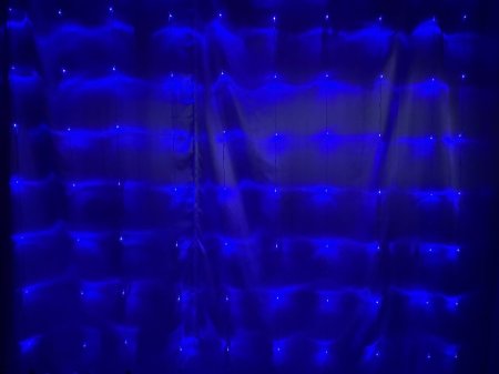 شلال 3م *3م ازرق