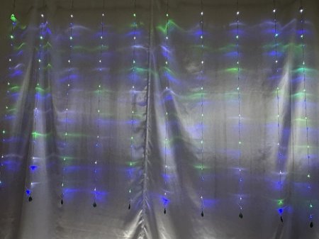 شلال 3م * 2م ملون