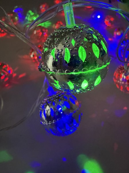 حبل طابات ملون 5متر