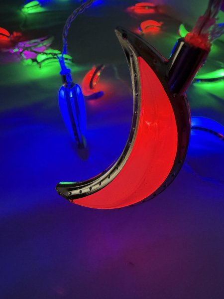 حبل هلال 5م ملون