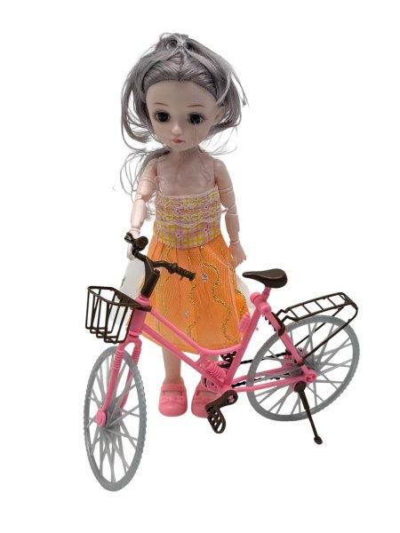 لعبة بسكليت +باربي