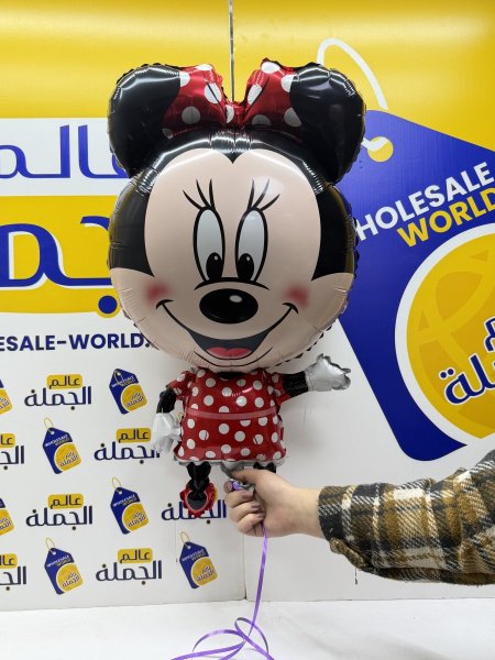 بالون ميني ماوس هيليوم غير منفوخ
