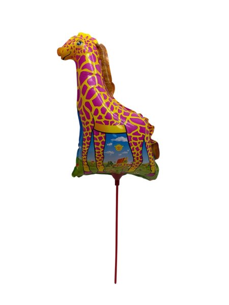 بالون زرافة مع عصا 20حبة