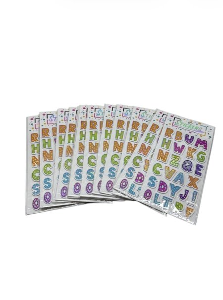 ستيكرز أحرف إنجليزي