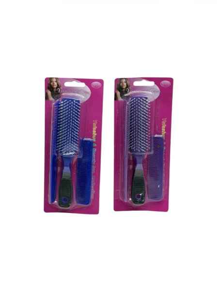 طقم فرشاة شعر + مشط