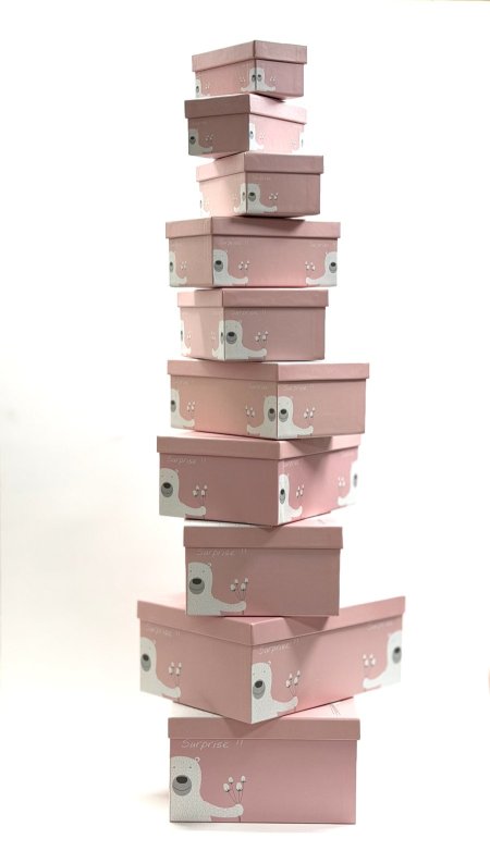 بكج صناديق هدايا 10 قطع