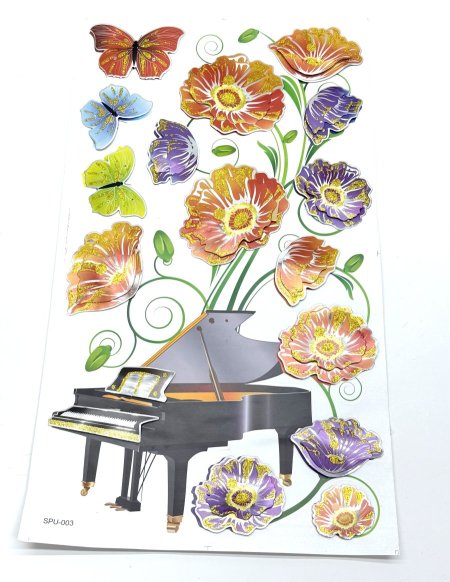 ستيكرز حائط بيانو