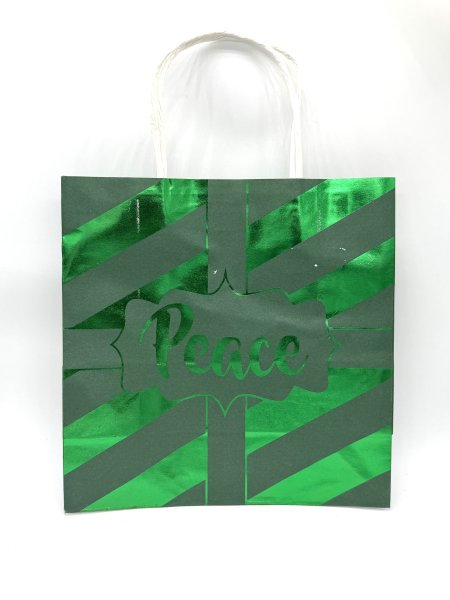 كيس اخضر23سم*23سم*10سم