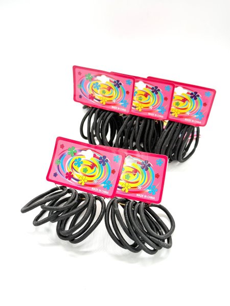 ربطة شعر اسود رفيع