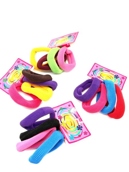 مجاميع ربطات شعر ملون كبير