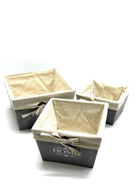 صندوق خشب 3قطع